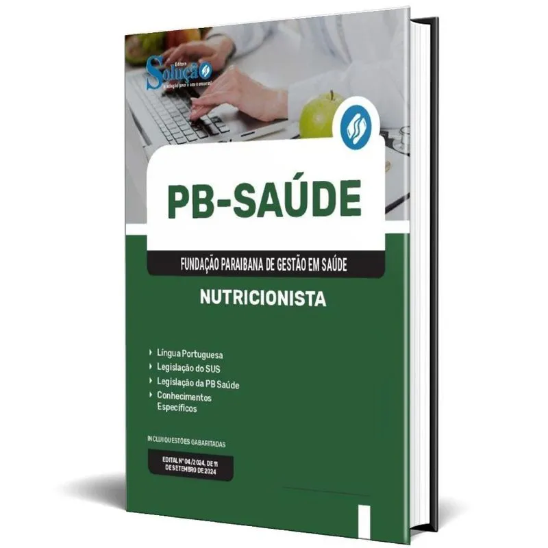 Apostila Pb Saúde 2024 - Nutricionista