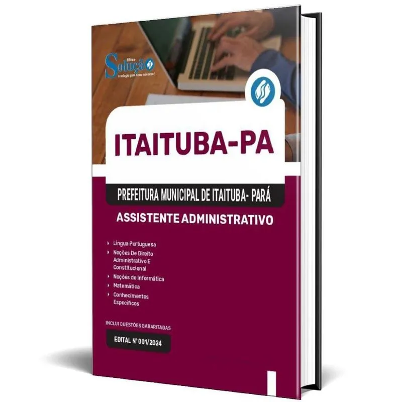 Apostila Prefeitura Itaituba Pa 2024 Assistente