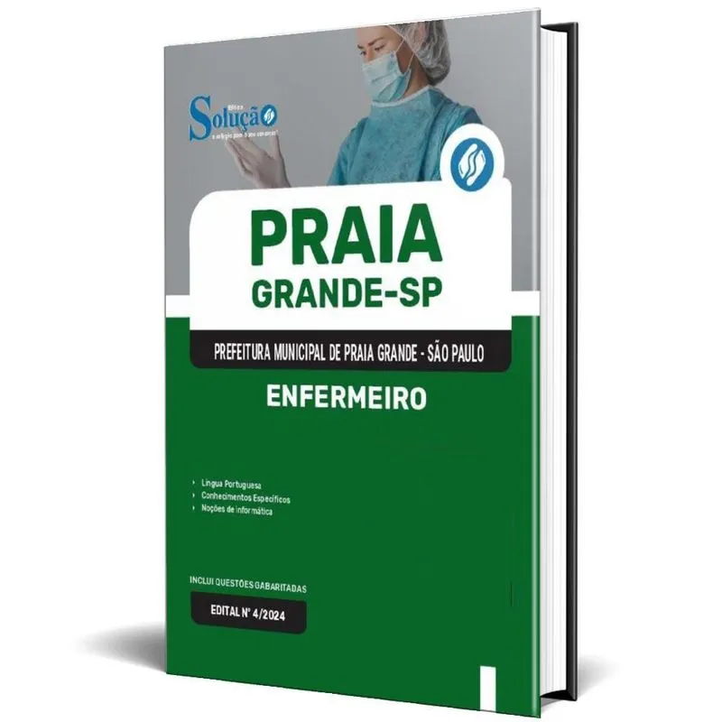 Apostila Prefeitura De Praia Grande Sp 2024 - Enfermeiro