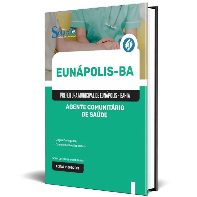 Apostila Prefeitura Eunápolis Ba 2024 Agente Comunitário