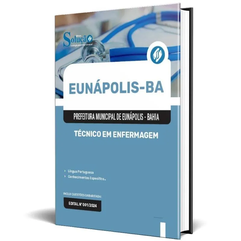 Apostila Prefeitura Eunápolis Ba 2024 Técnico Em Enfermagem