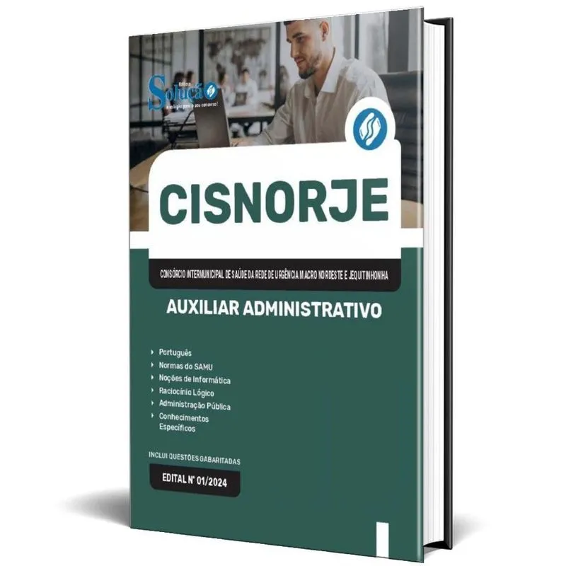 Apostila Cisnorje 2024 - Auxiliar Administrativo