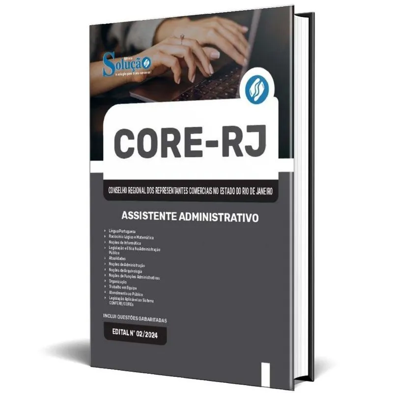 Apostila Core Rj 2025 - Assistente Administrativo