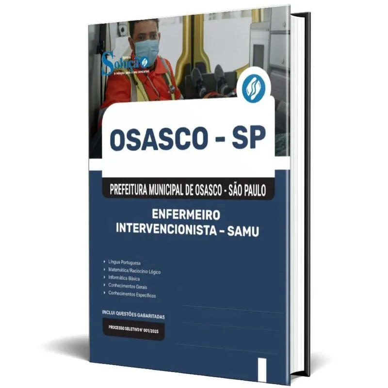 Apostila Prefeitura Osasco Sp 2025 Enfermeiro