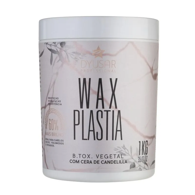 B.tox Vegetal Wax Plastia Dyusar Cosméticos Profissional 1kg