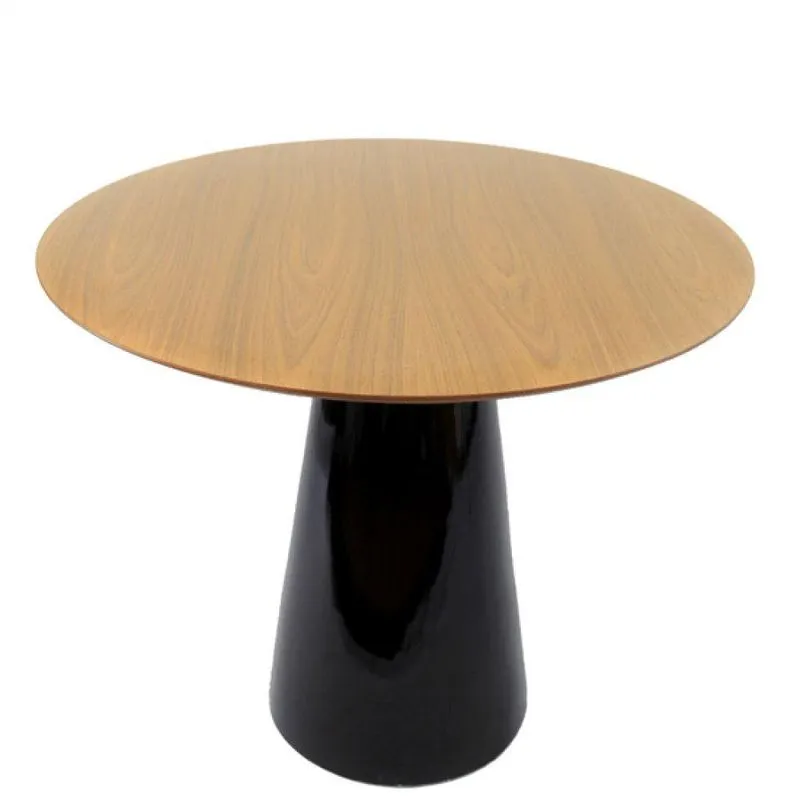 Mesa Cone 120cm Freijó Preto