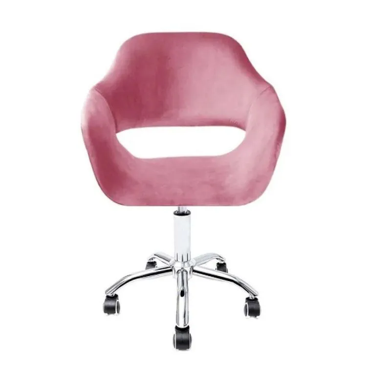 Cadeira Dallas Saarinen Executive Com Braço Base Office Rosa
