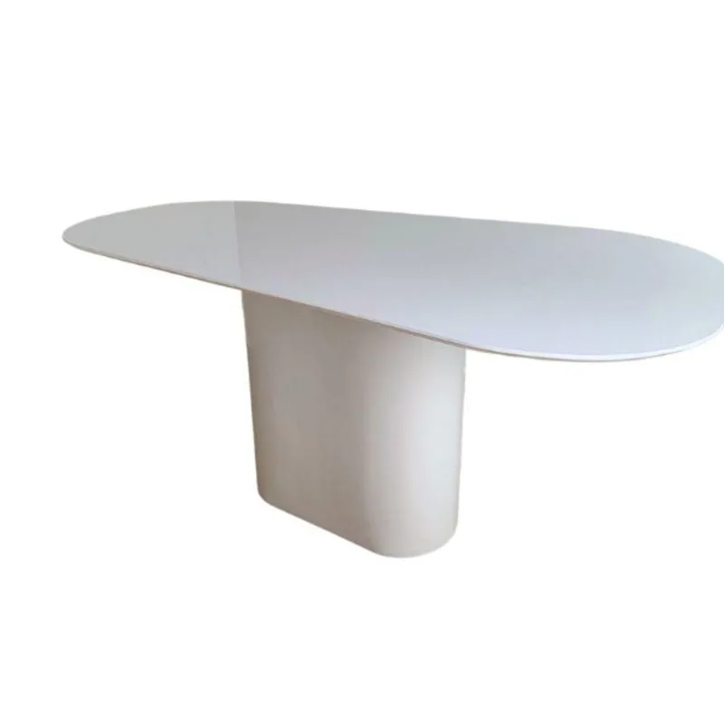 Mesa De Jantar Modelar Orgânica Laqueada 235x122