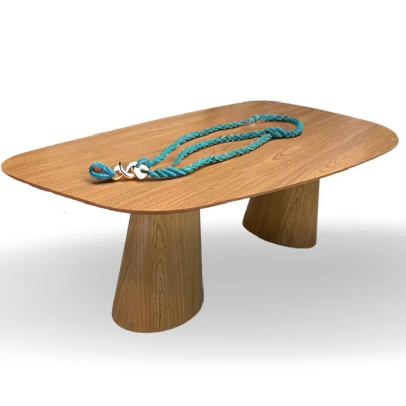 Mesa Organica Flower 160x90cm Em Freijo