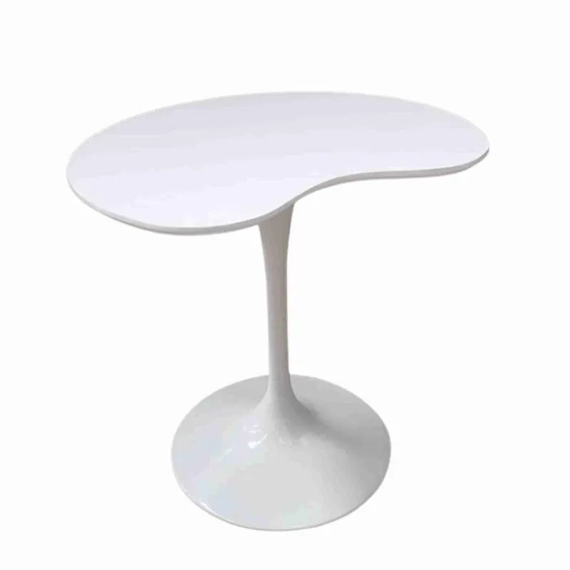 Mesa De Jantar Tulipa Saarinen Organica Malu 80cm Laca Branca