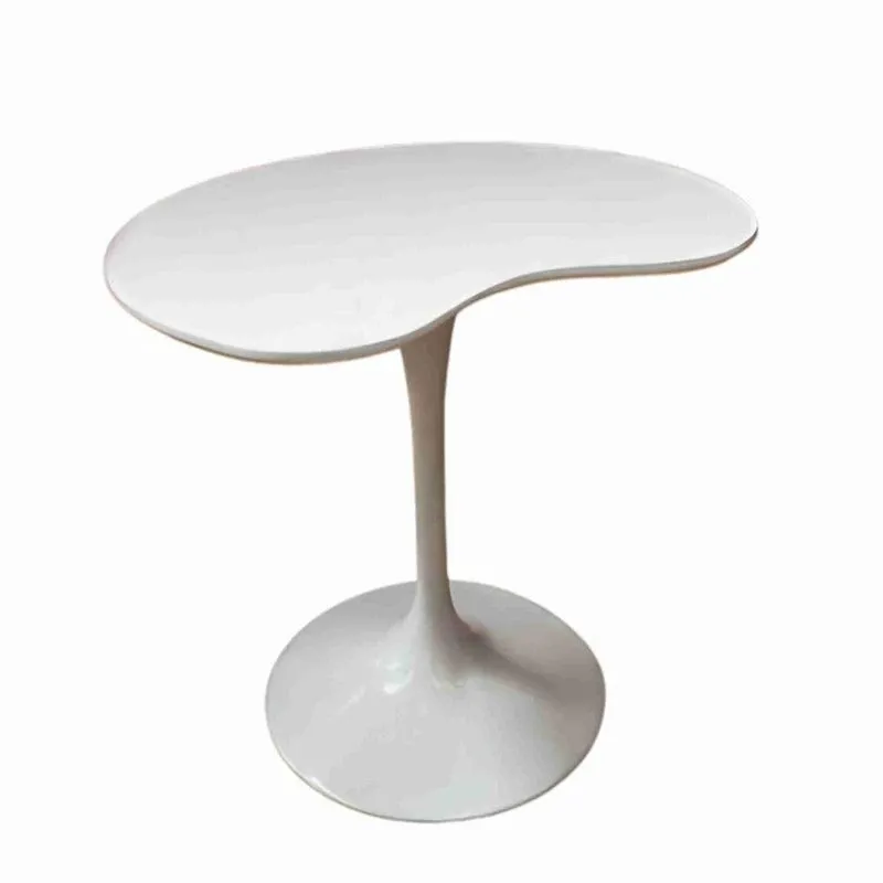 Mesa De Jantar Tulipa Saarinen Organica Malu 90cm Laca Off White