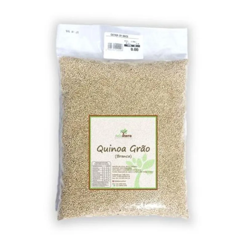 Quinoa Quinua Branca Em Grãos 1Kg Della Terra