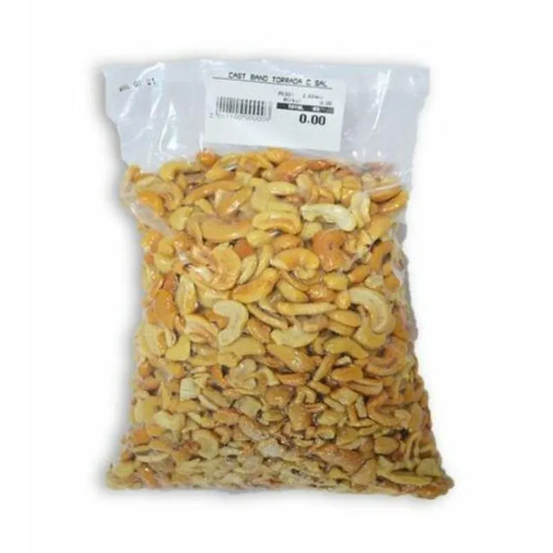 Castanha De Caju Torrada Com Sal 500g - Della Terra