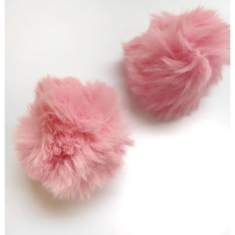 Pom Pom De Pelucia 50mm 50unidades Para Artesanatos Chaveiros Itens Para Cabelo E Brinquedos