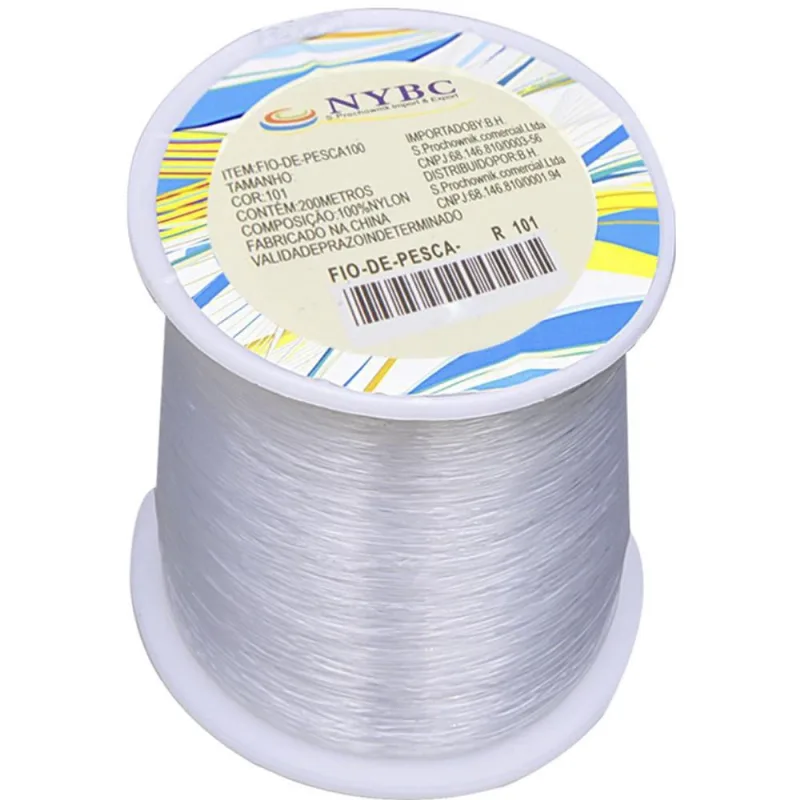 Fio De Nylon 0,20Mm Com 100M