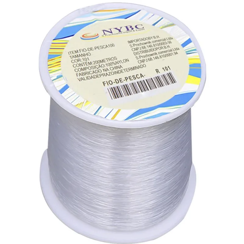 Fio De Nylon 0,40Mm C/100M.