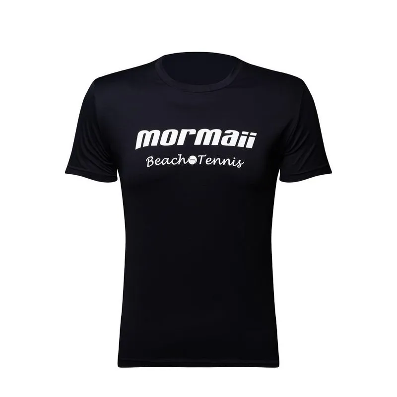 Camiseta manga curta masculina beach tennis Mormaii Preto P