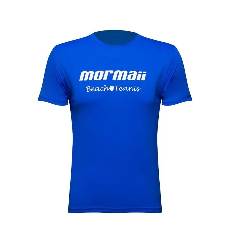 Camiseta manga curta masculina beach tennis Mormaii Azul M