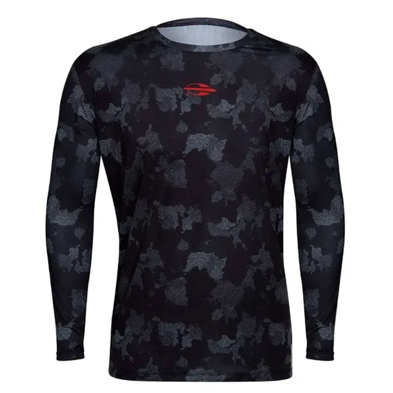 Camiseta Mormaii Beach Tennis Manga Longa Camuflada Uv50