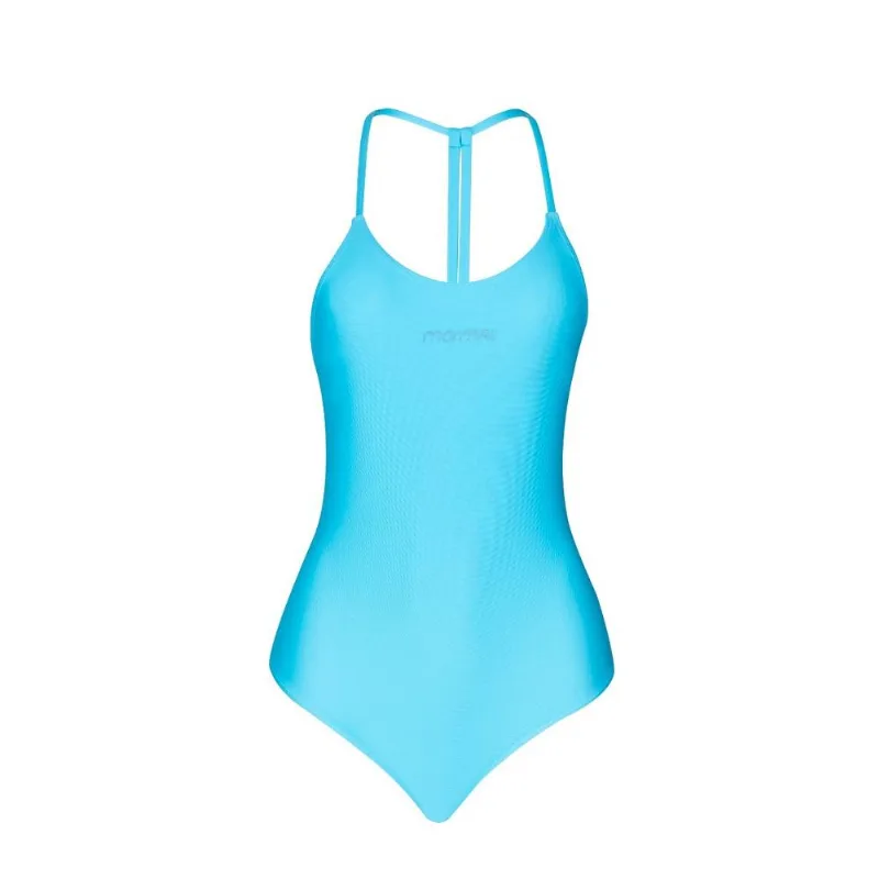 Maiô feminino hidromax mormaii 2 tiras Azul-turquesa M - Mormaii