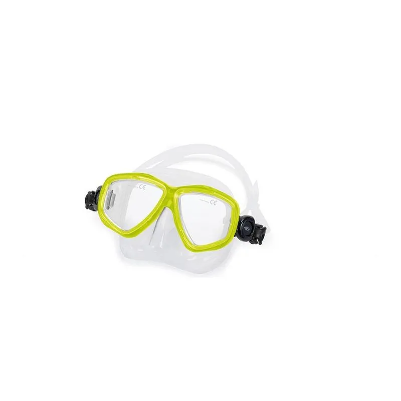 Mascara de mergulho ocean mormaii Amarelo