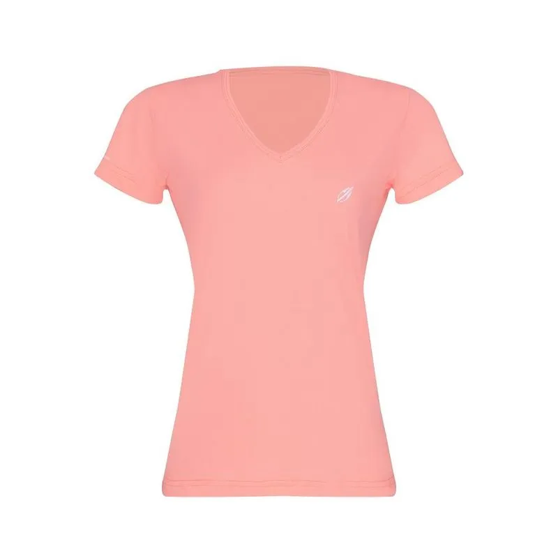 Camiseta manga curta feminina beach tennis Mormaii Laranja P