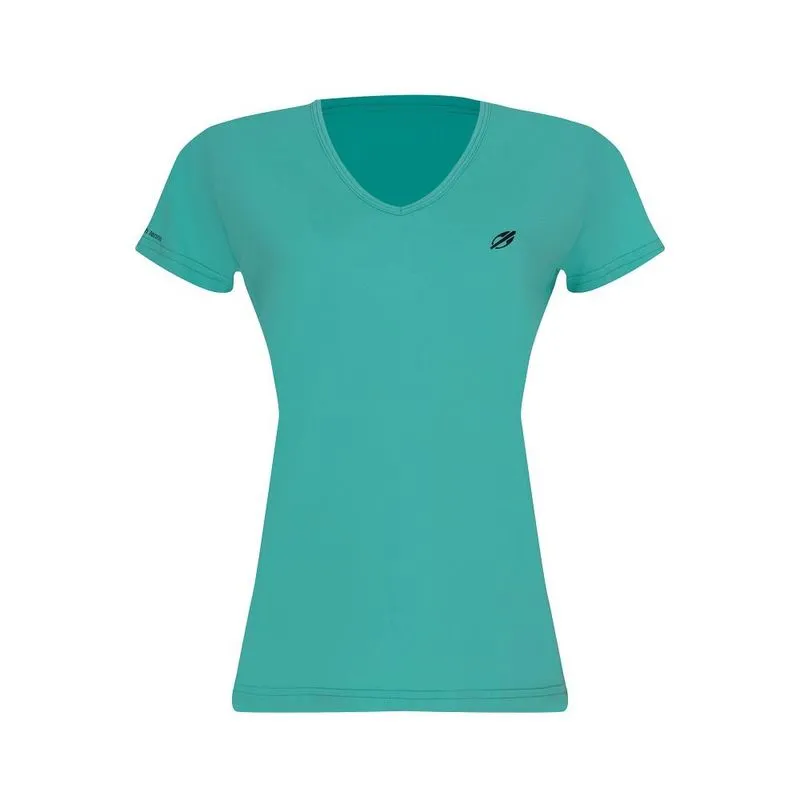 Camiseta manga curta feminina beach tennis Mormaii Verde M