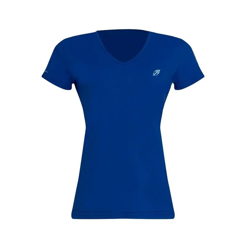 Camiseta manga curta feminina beach tennis Mormaii Azul G
