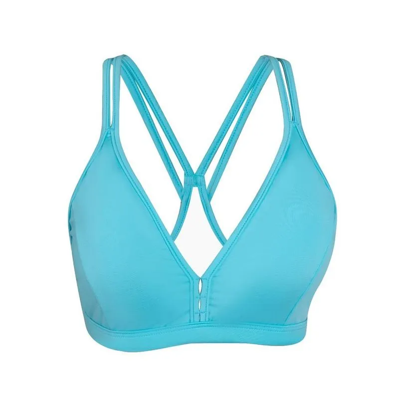 Top feminino beach sports Mormaii playa Azul-claro M