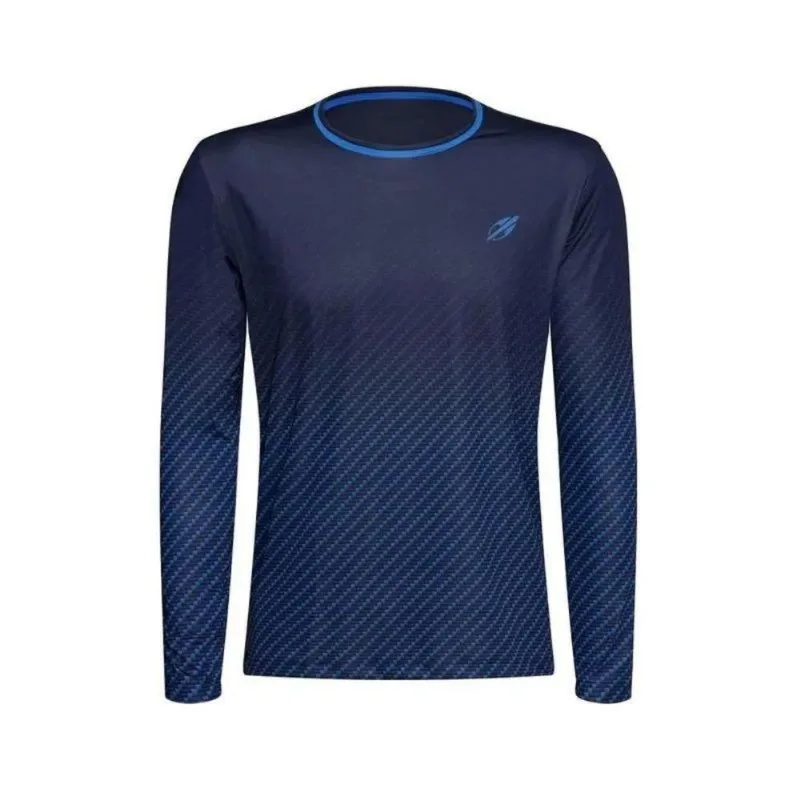 Camiseta Manga Longa Mormaii Beach Sports Degradê Masculino G / Azul - Mormaii