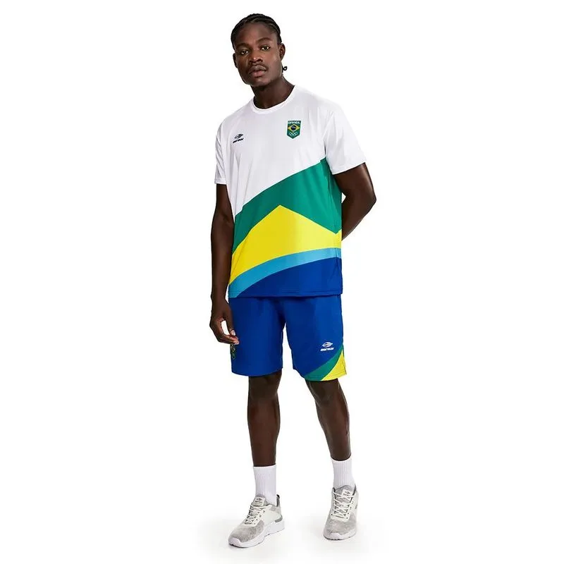 Camiseta masculina treino time brasil Mormaii 3XL