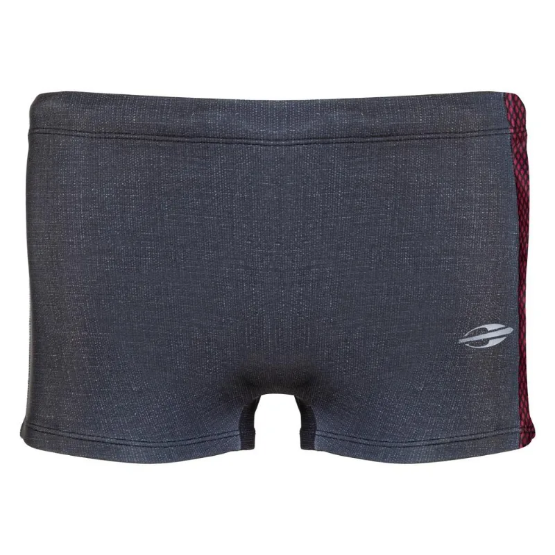 Sunga 24 cm detalhe faixa Mormaii Cinza-vinho G