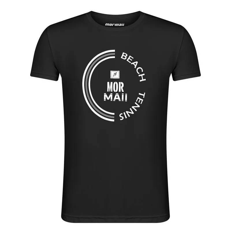 Camiseta masculina manga curta beach tennis Mormaii Preto G