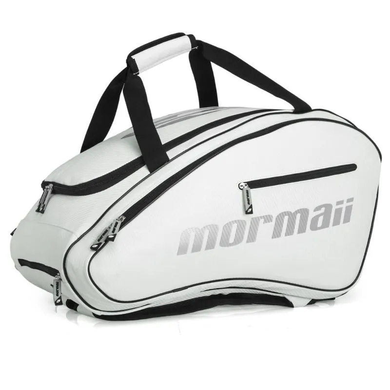 Raqueteira Mormaii Pro 2 PU Beach e Padel Branca