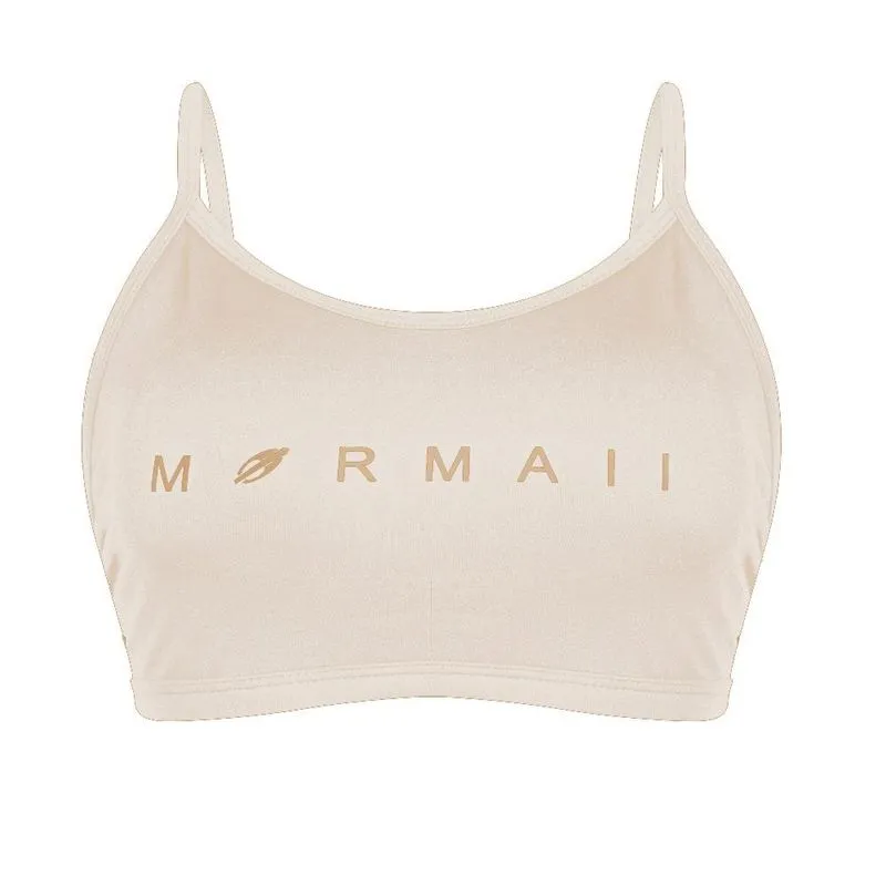 Top alça fina móvel beach sports Mormaii Off-white PP