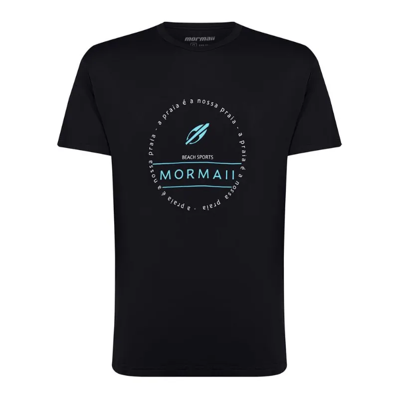 Camiseta masculina manga curta beach sports Mormaii 2742 Preto G