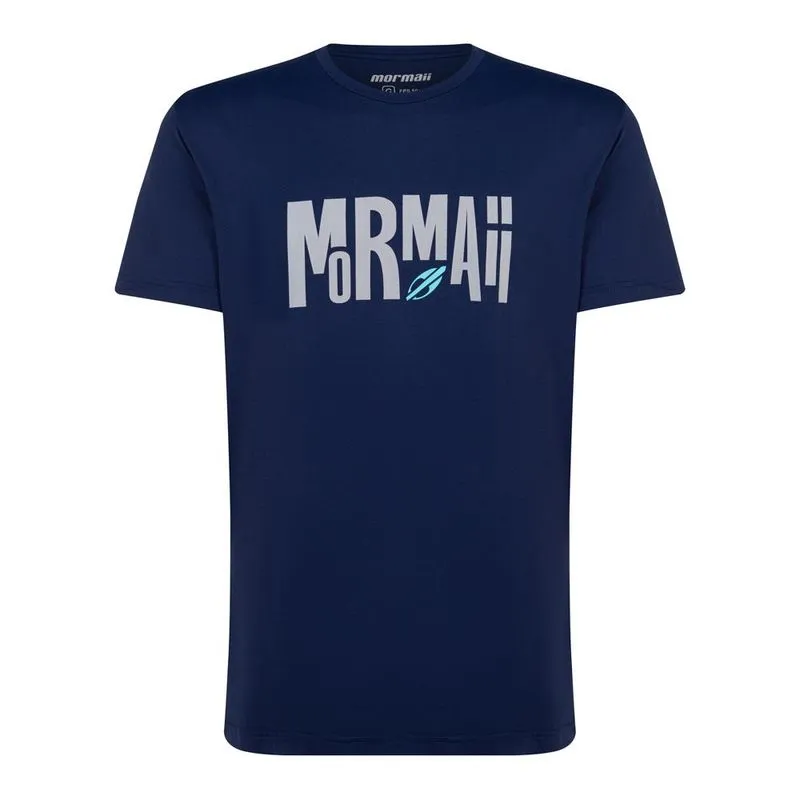 Camiseta masculina manga curta beach sports Mormaii 2743 Azul-marinho GG