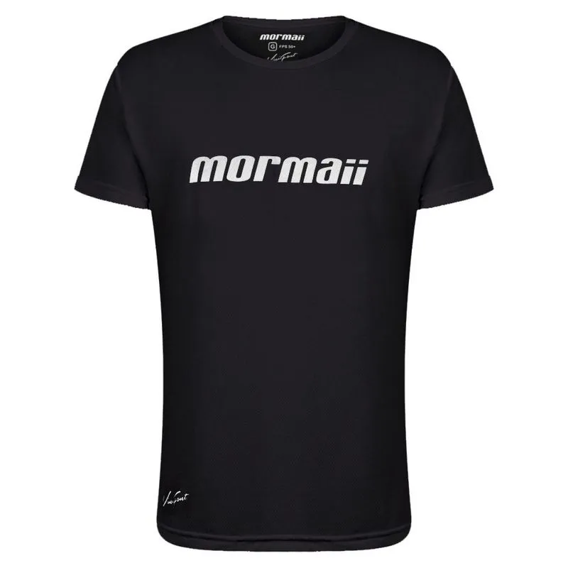 Camiseta Mormaii Vini Font Beach Tennis Proteção Solar UV50+ GG / Preto