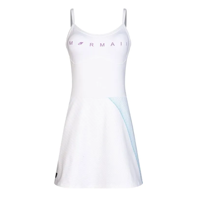 Vestido Macaquinho Vitória Marchezini Beach Tennis Mormaii GG / Branco