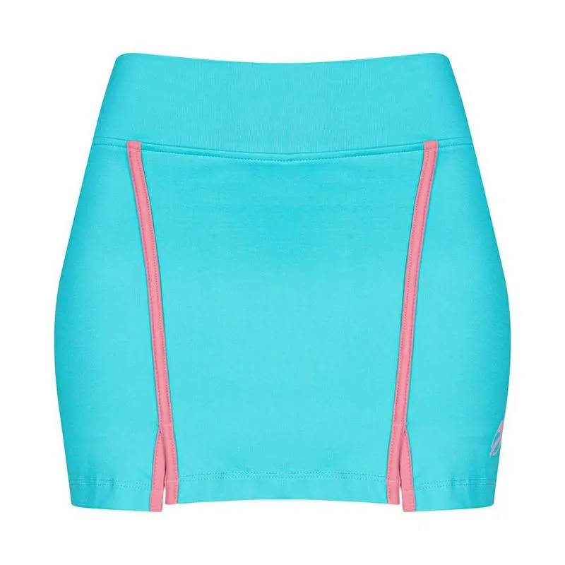 Saia com shorts interno feminina fenda beach sports Mormaii 2780 Azul-rosa G