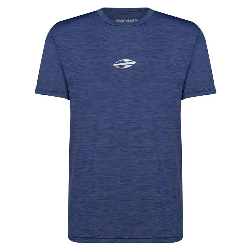 Camiseta masculina manga curta mescla beach sports Mormaii 2785 Azul GG