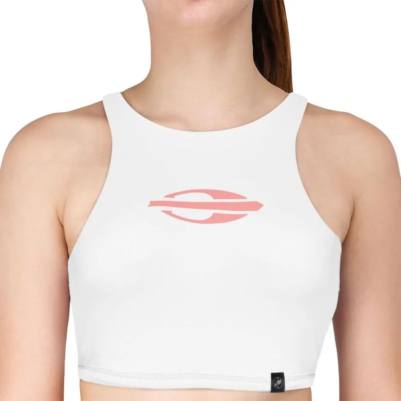 Top Mormaii Dupla Face Beach Tennis 2941 Rosa e Branco G