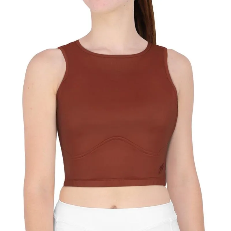 Top Cropped Mormaii Recorte Beach Sports Terracota GG
