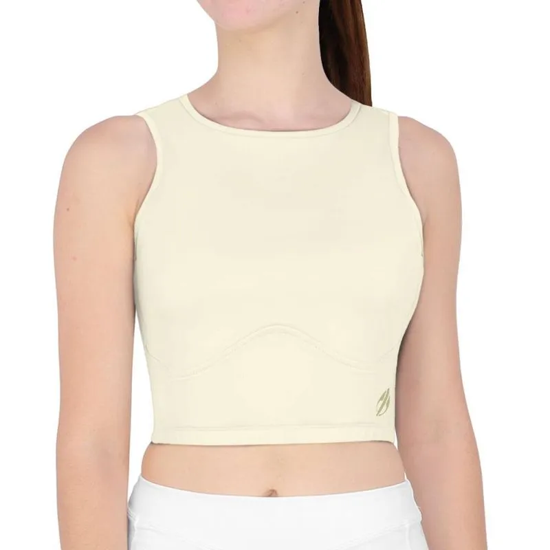 Top Cropped Mormaii Recorte Beach Sports Off White G