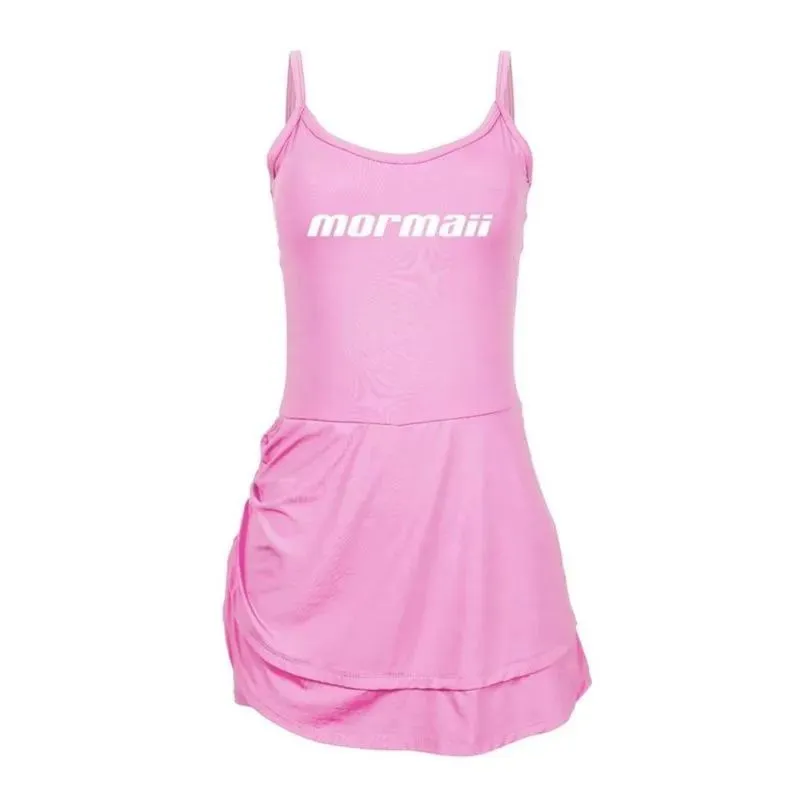 Vestido Macaquinho Mormaii Beach Tennis Vitória Marchezini M / Rosa