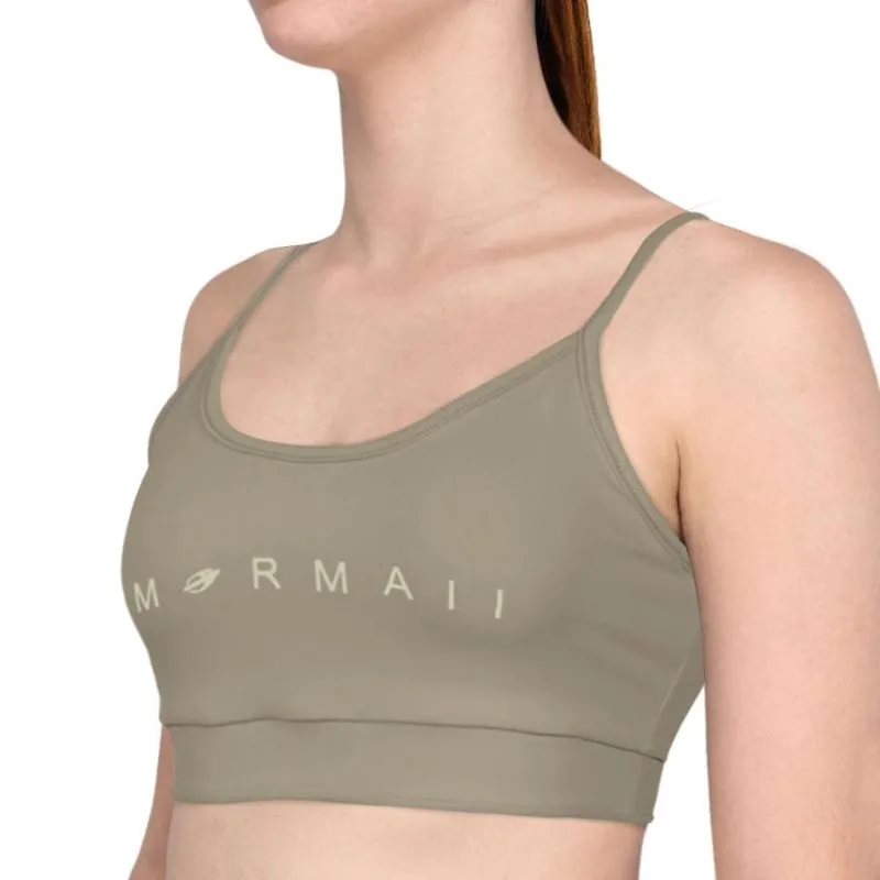 Top Mormaii Dupla Face Beach 2972 Off White e Areia M