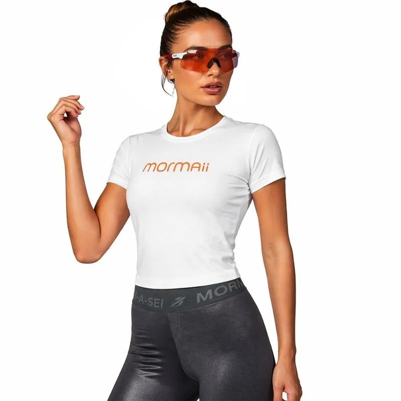 Camiseta Mormaii Cropped Beach Sports Branco P