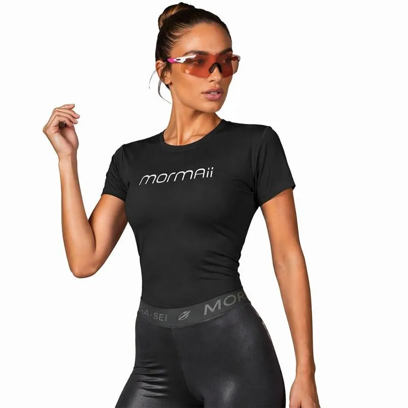 Camiseta Mormaii Cropped Beach Sports Preto P