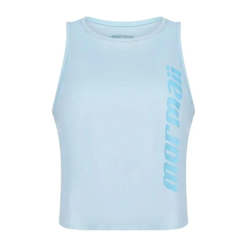 Regata Cropped Mormaii Beach Tennis Vitória Marchezini M / Azul Claro
