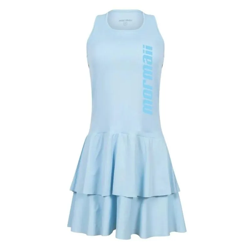 Vestido Com Shorts Mormaii Beach Tennis Vitória Marchezini P / Azul Claro